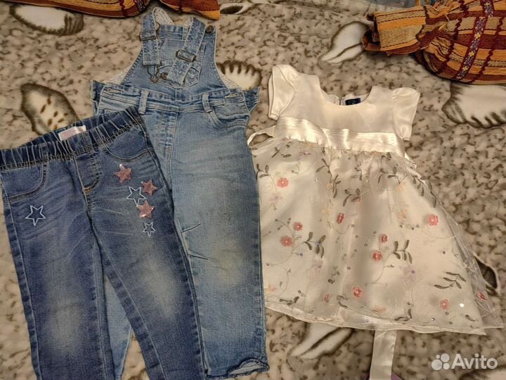 Детские вещи пакетом на девочку 92 98