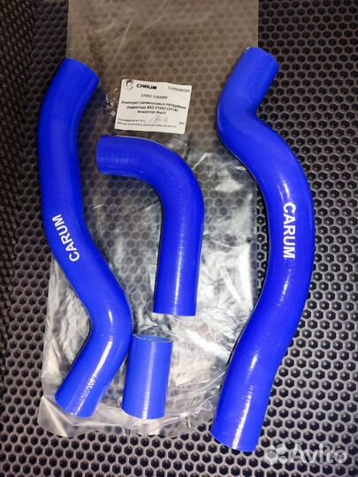 Патрубки радиатора 2108-2114Инжектор Новые Силикон