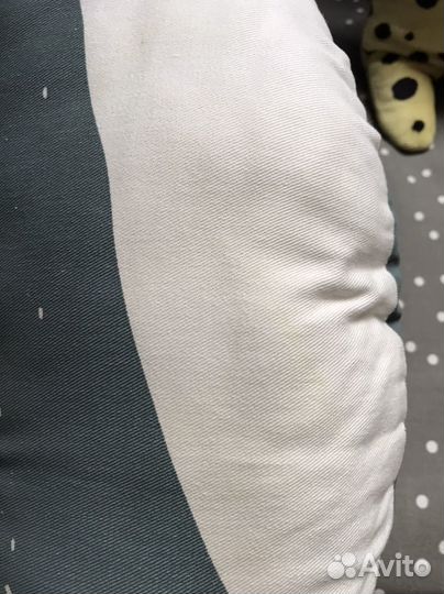 Подушка круглая с мишкой hm