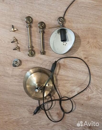 Светильник на запчасти