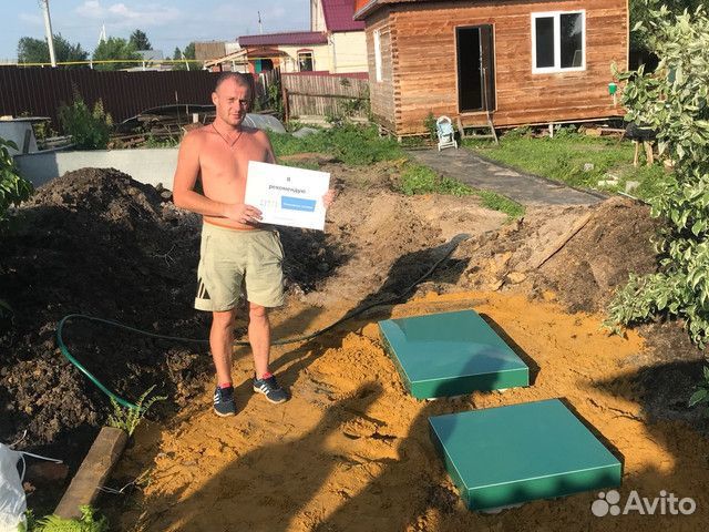 Септик под ключ с доставкой и монтажом