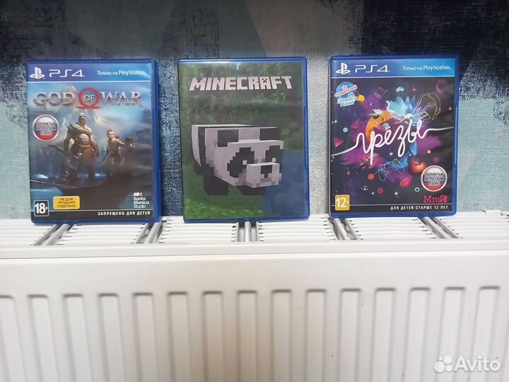 Диски на ps4 майнкрафт