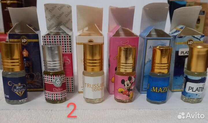 Арабские масляные духи 3мл