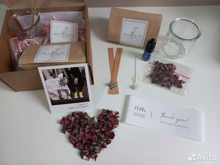 Набор для изготовления соевой свечи