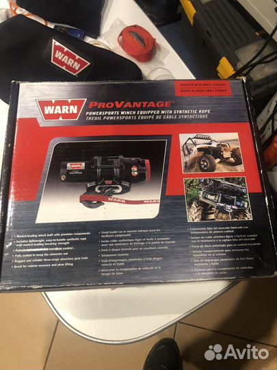 Лебедка электрическая 12v Warn 3500