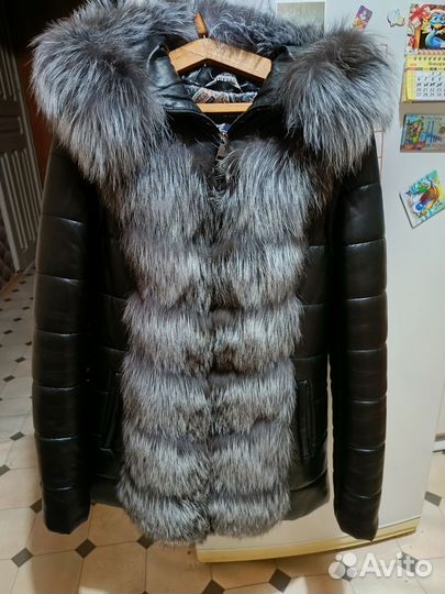 Пуховик женский 48 50 бу