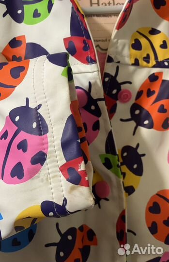 Плащ - дождевик для девочки 4г Hatley