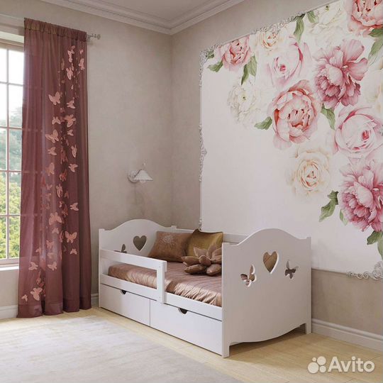 Кроватки бабочки/звёздочки 160*80 в наличии