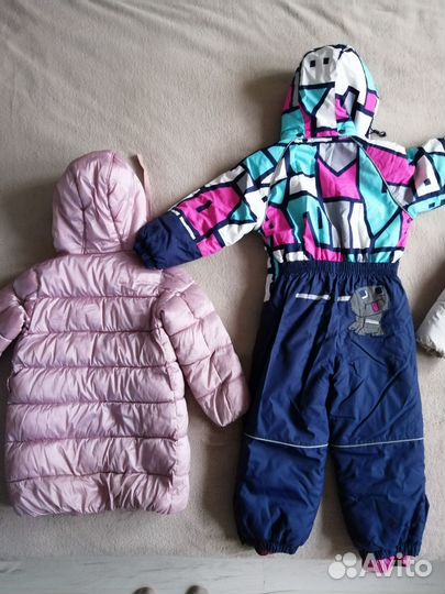 Пальто Button Blue куртка Benetton 110 см