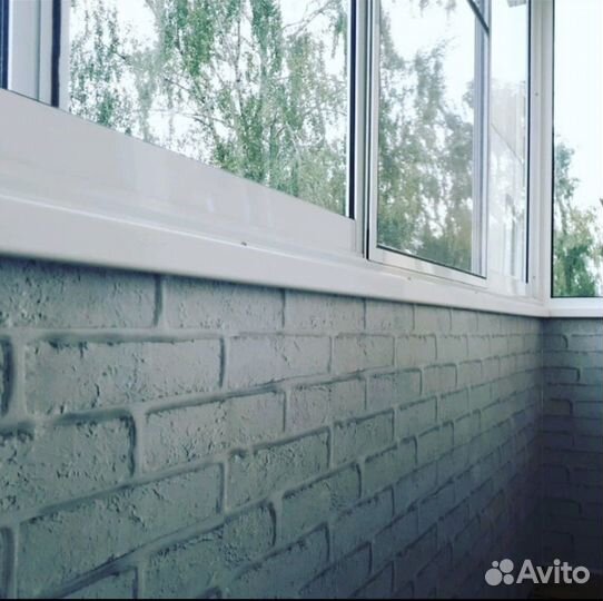 Балкон холодное остекление