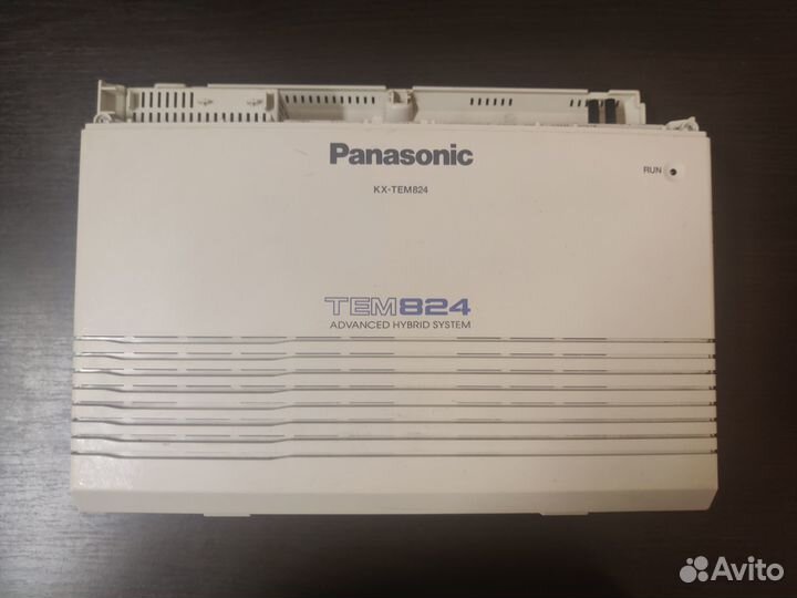 Мини атс Panasonic kx-tem824 + телефон kx-t7730