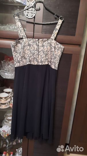 Вечернее платье 48 размер черное