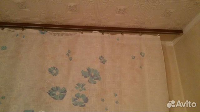 Карнизы металлические, занавески