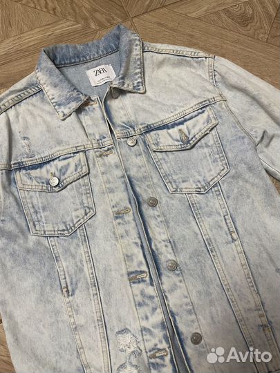 Джинсовка и комбинезон Zara