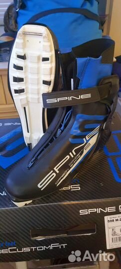 Лыжные ботинки коньковые spine