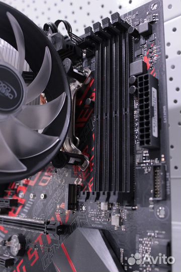Материнская плата asus ROG strix B360-H gaming/i5