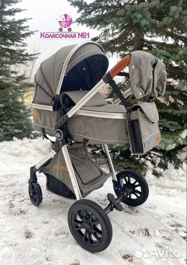 Коляска Luxmom V9 3в1 новая