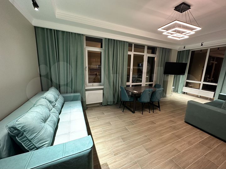 2-к. апартаменты, 54,5 м², 3/8 эт.
