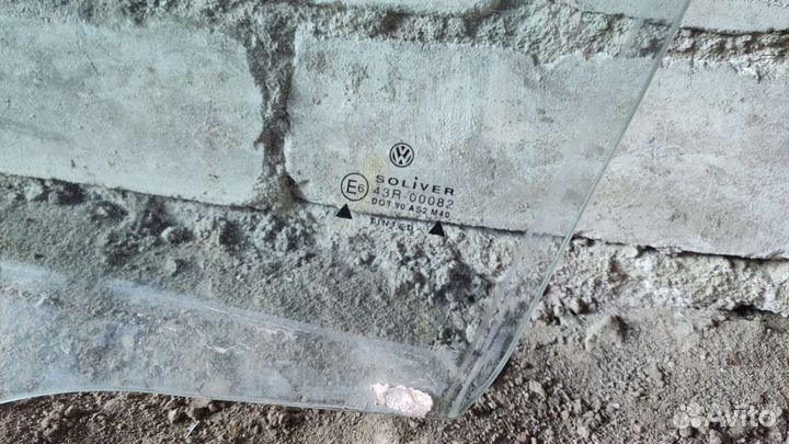 Стекло двери переднее левое фольксваген пассат б5