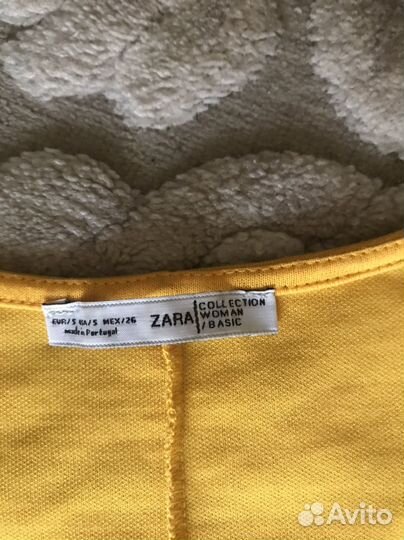 Футболка женская zara 44-48 оверсайз