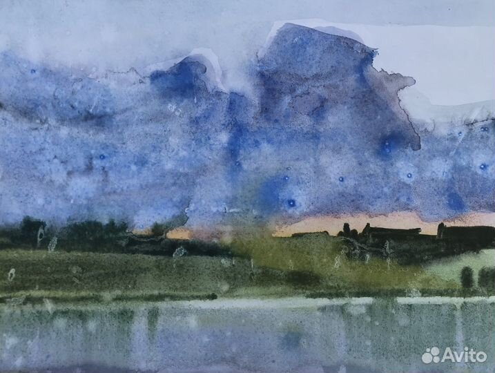 Картина акварелью