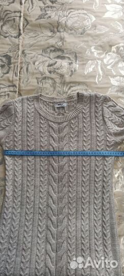 Вязаное платье