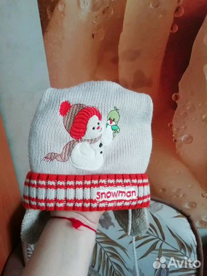 Зимняя шапочка и шарфик