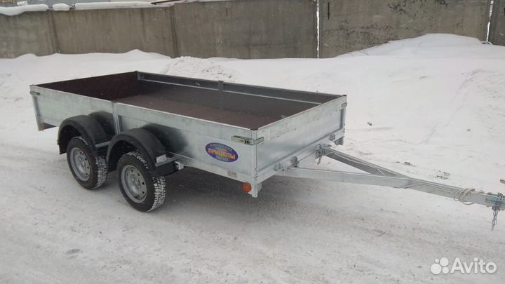 Прицеп 2 осный сибирь 340х150 реально сильный