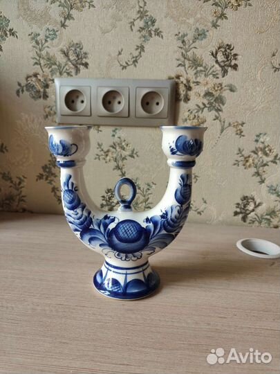 Посуда и предметы интерьера гжель