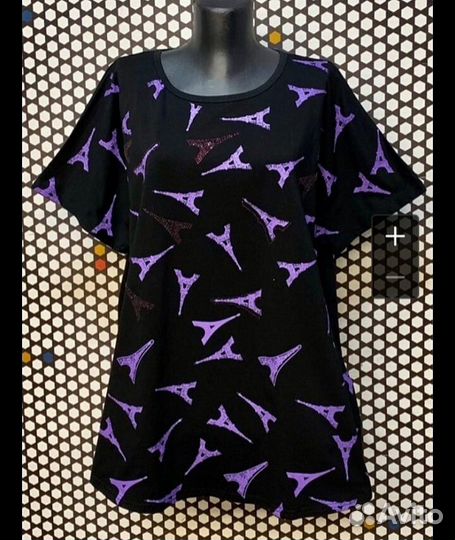 Женская футболка размер 62