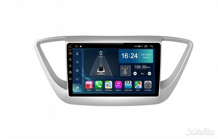 Штатная магнитола FarCar для Hyundai Solaris