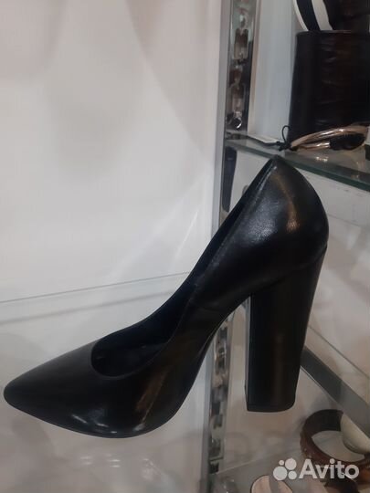 Туфли женские италия черные
