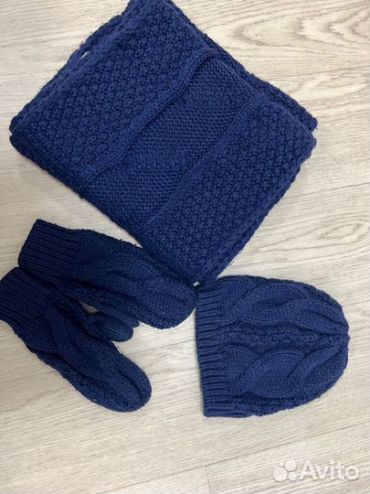 Шарф, шапка, варежки