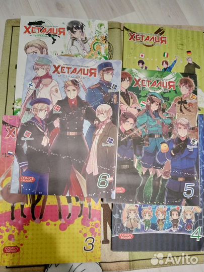 Манга Хеталия и страны оси