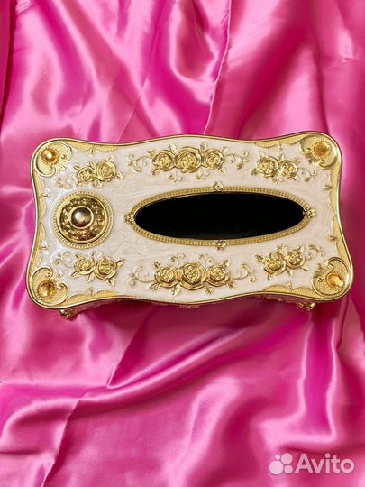 Салфетница интерьерная с подставкой для зуб