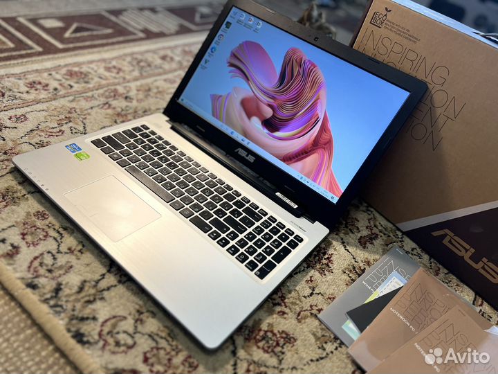 Игровой Ноутбук Asus core i7/8гб/ssd/GT 740m