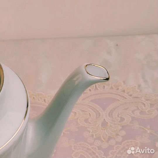 Рига Кофейник, 6 тарелок