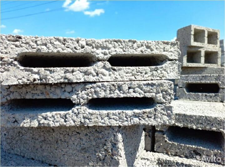 Керамзитобетонный блок