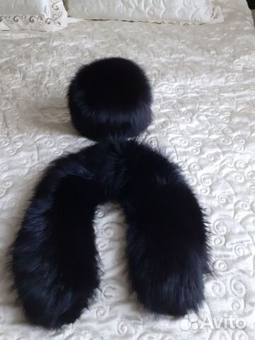 Продаю меховую шапку с воротником