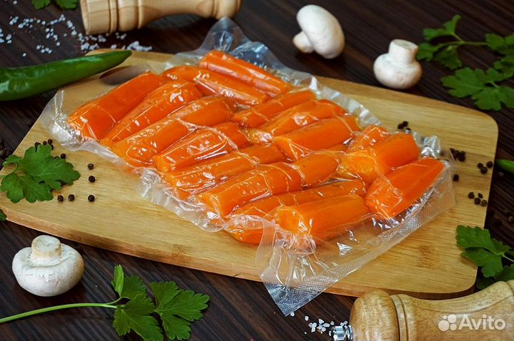 Овощи в вакумной упаковке