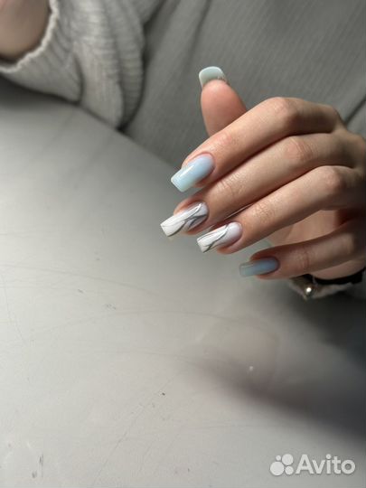 Маникюр гель лак