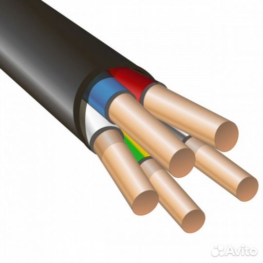 Кабель ввг-Пнг(А) -LS ГОСТ 5х1,5 ГОСТ