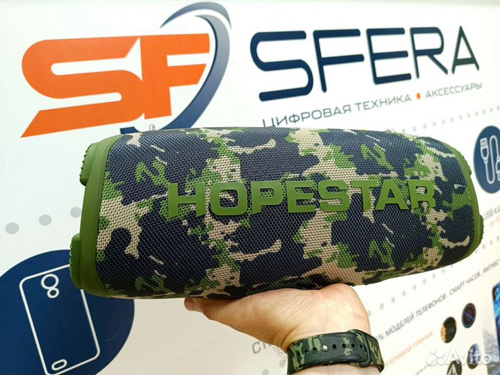 Портативная колонка Hopestar A6 Max с микрофоном