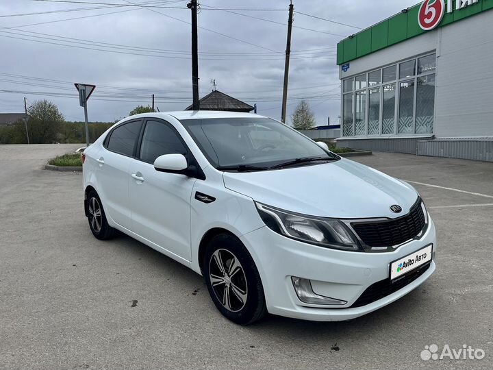 Kia Rio 1.6 МТ, 2013, 172 866 км