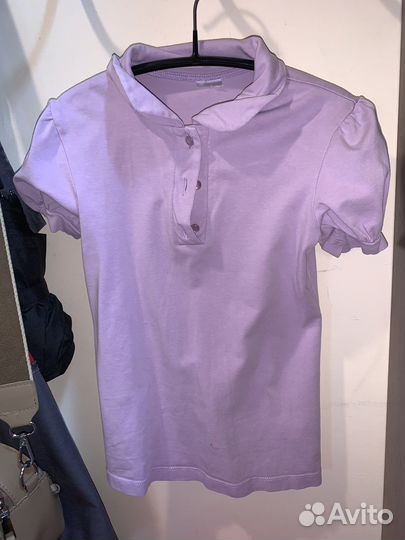 Блузки школьные 122 128