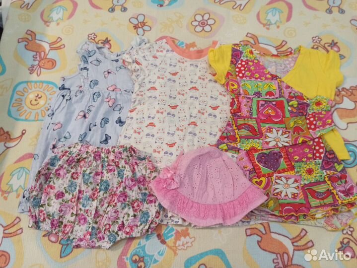 Пакет вещей на девочку