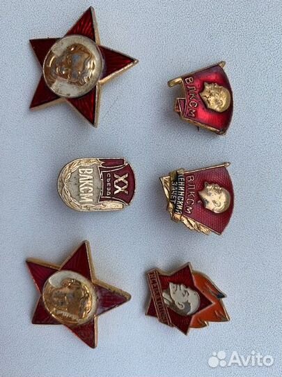 Значки влксм Пионерия Октябрята ограниченная серия