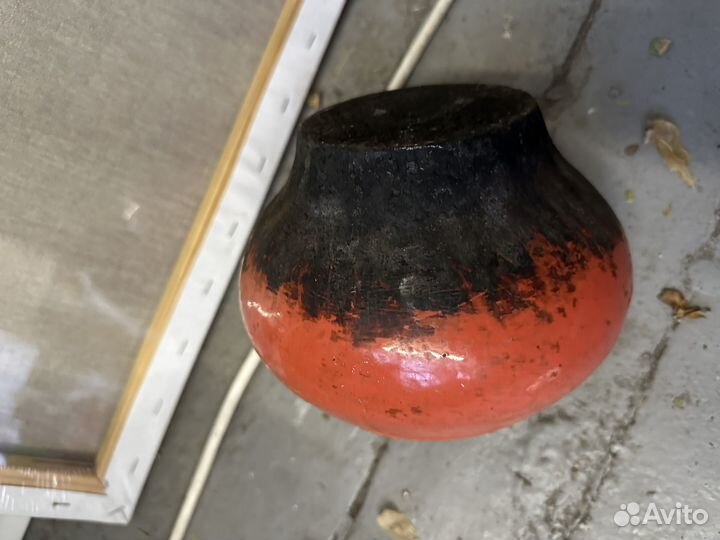 Чугунный котелок для печки 1,7 л