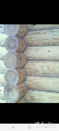 Конопатка, шлифовка срубов