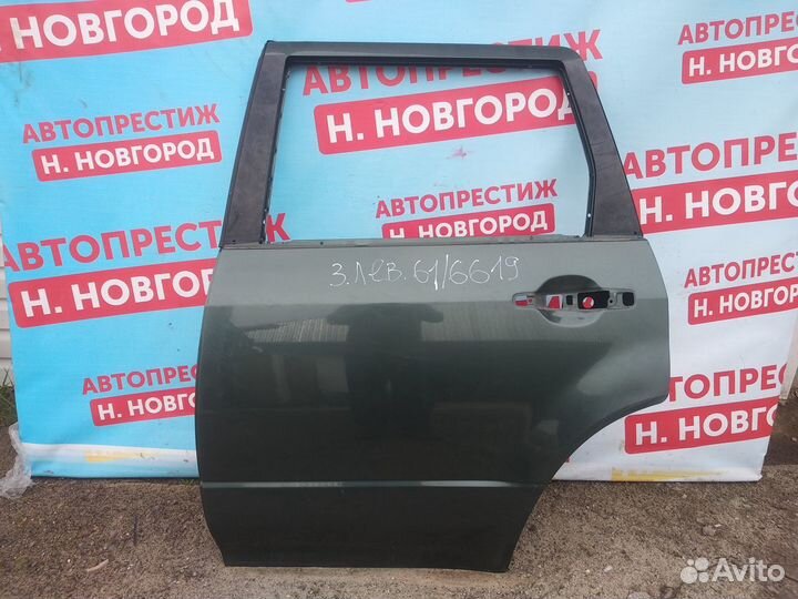 Дверь задняя левая Митсубиси Аутлендер 1